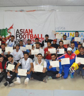 Formation des arbitres au camp de Za’atari