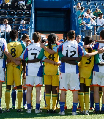 Le festival Streetfootballworld débute à Lyon