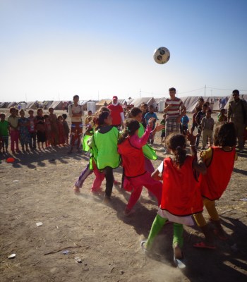 La Fondation UEFA défend les droits des enfants réfugiés