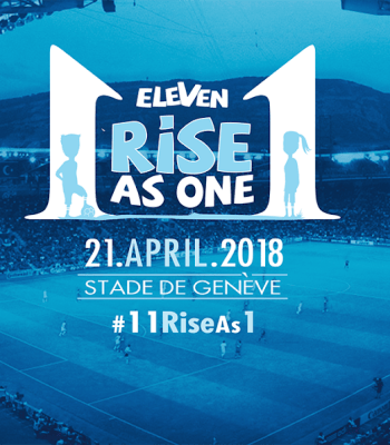 Présence d’Eleven Campaign en amont du Match pour la Solidarité