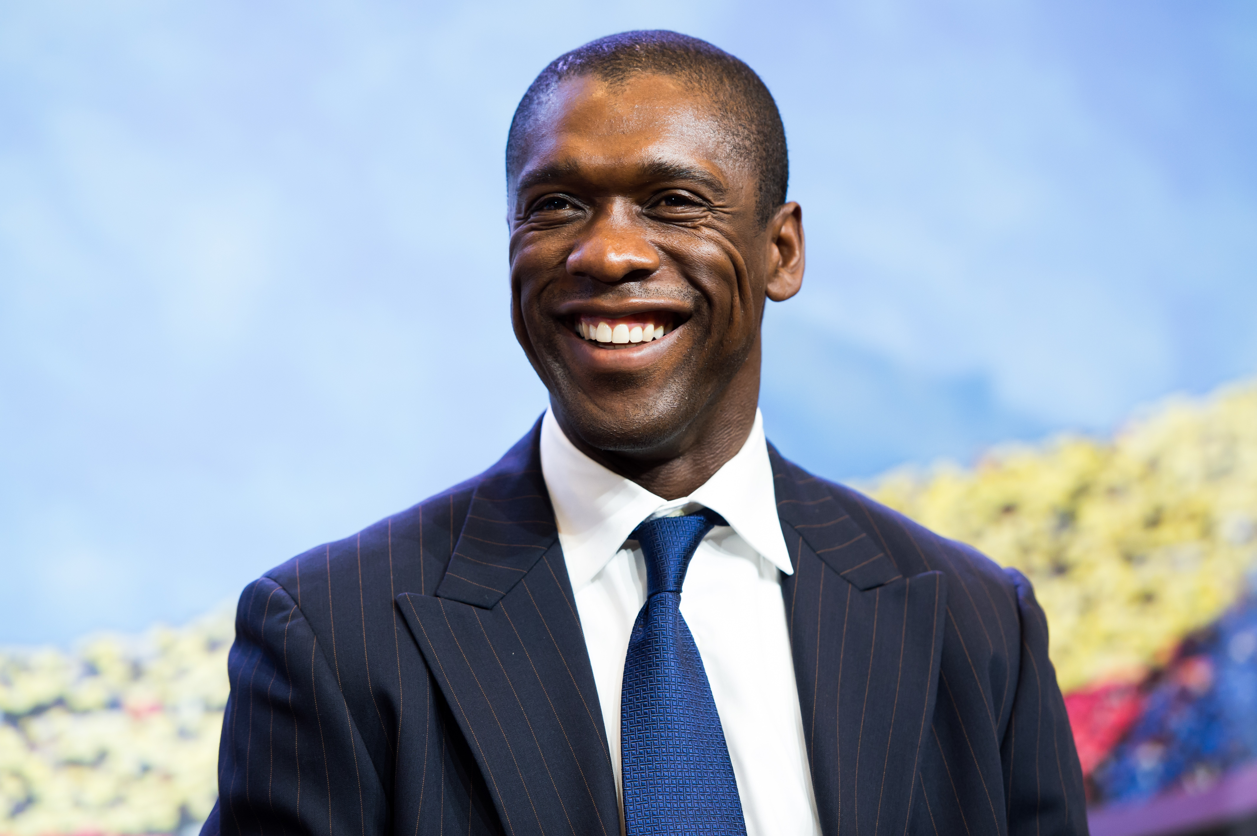 BARCELONA, SPAIN - JUNE 12:  UEFA Global Ambassador for Diversity and Change Clarence Seedorf attends the Fare 2015 Barcelona Conference at Camp Nou on June 12, 2015 in Barcelona, Spain.  (Photo by Alex Caparros/Getty Images) *** Local Caption *** Clarence Seedorf