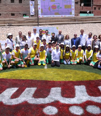 Le terrain de football durable Lay’s RePlay ouvre ses portes en Égypte