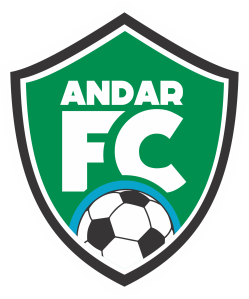 Escudo Andar FC con borde blanco