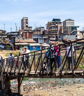 La Fondation UEFA pour l’enfance en visite à la MYSA, à Nairobi